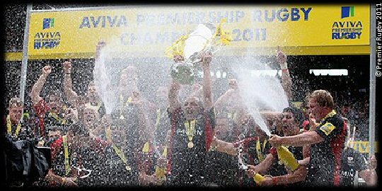 Aviva Premiership Final Winners Saracens 2011